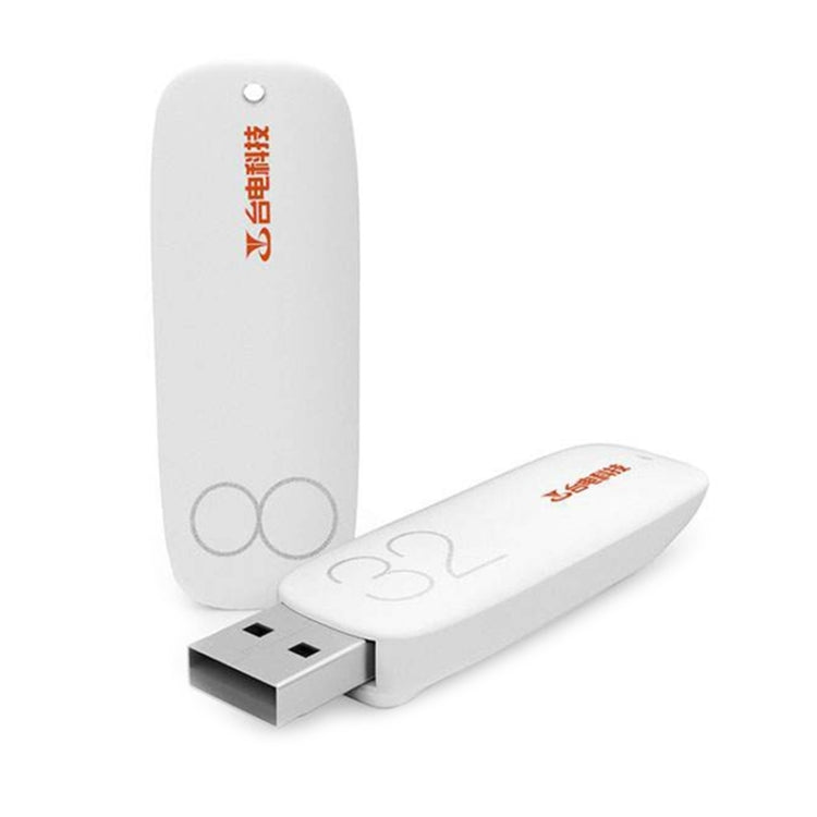 Teclast NLU Series 16GB Push-pull Type Concise Style USB 2.0 Flash Disk(White)
