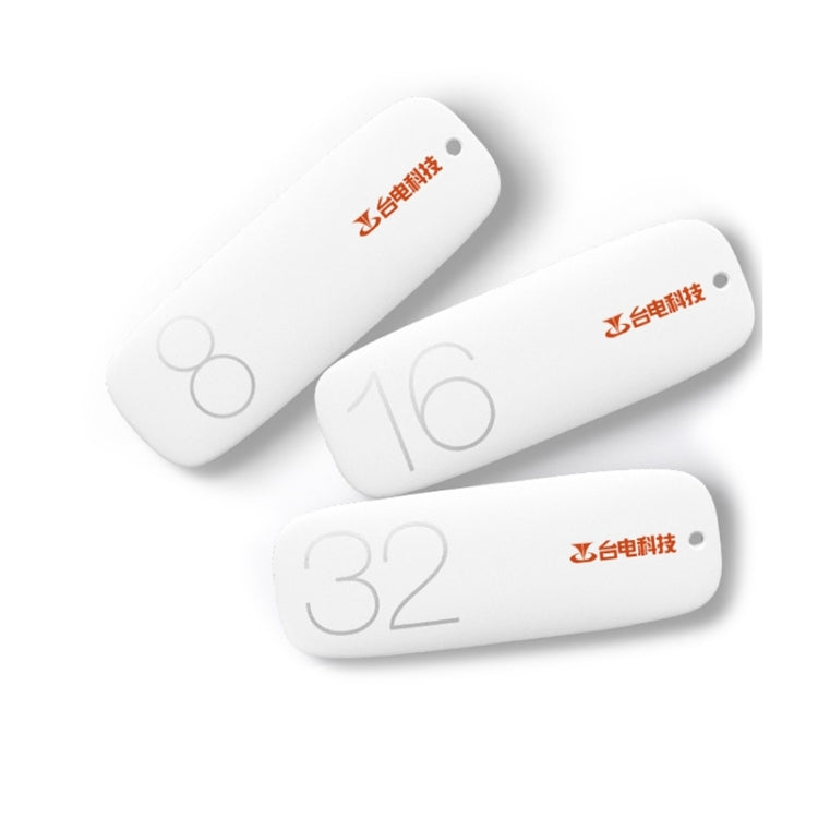 Teclast NLU Series 16GB Push-pull Type Concise Style USB 2.0 Flash Disk(White)