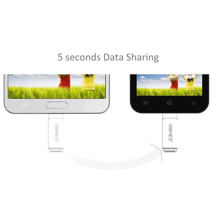 Teclast NYO Series 2 in 1 16GB Rotation Type Micro USB & USB 3.0 Flash Disk, For Galaxy, Huawei, Xiaomi, Sony, Google, LG, HTC and other Smartphones & Tablet(Silver)