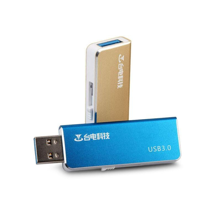 Teclast NSI Series 64GB Frosted Metal Body Push-pull Type USB 3.0 Flash Disk(Blue)