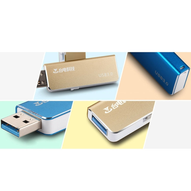 Teclast NSI Series 64GB Frosted Metal Body Push-pull Type USB 3.0 Flash Disk(Blue)