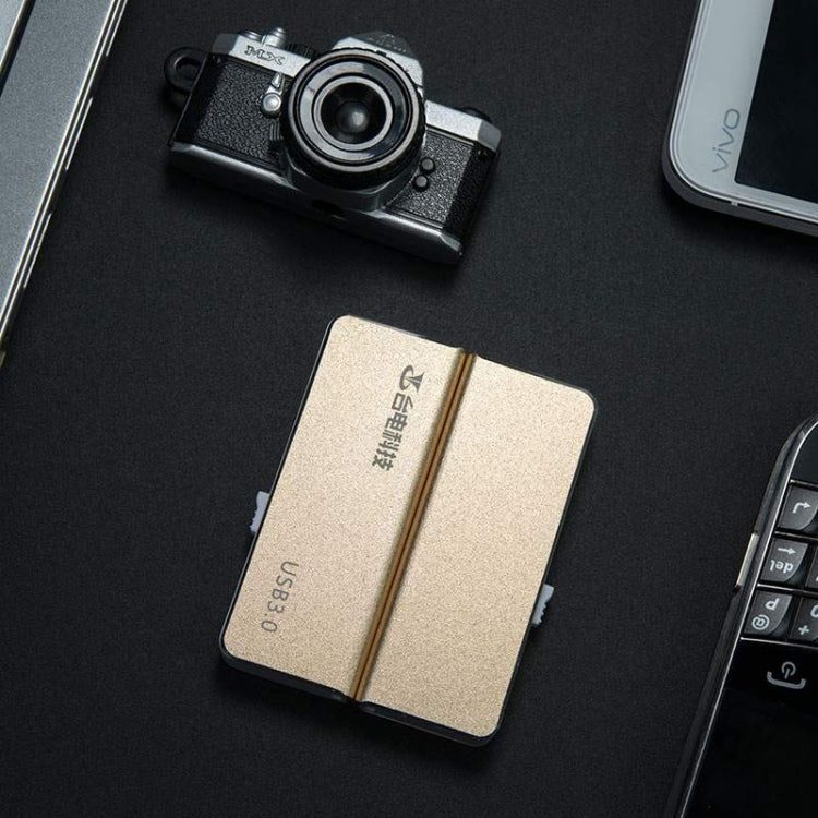 Teclast NSI Series 64GB Frosted Metal Body Push-pull Type USB 3.0 Flash Disk(Blue)