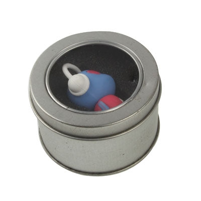 Music man cartoon USB Flash disk, Special for Valentines Day Gifts (4GB)(Blue)