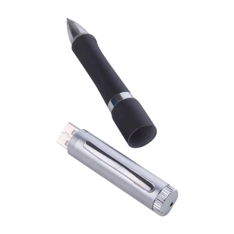 2 in 1 Pen Style USB Flash Disk, Black