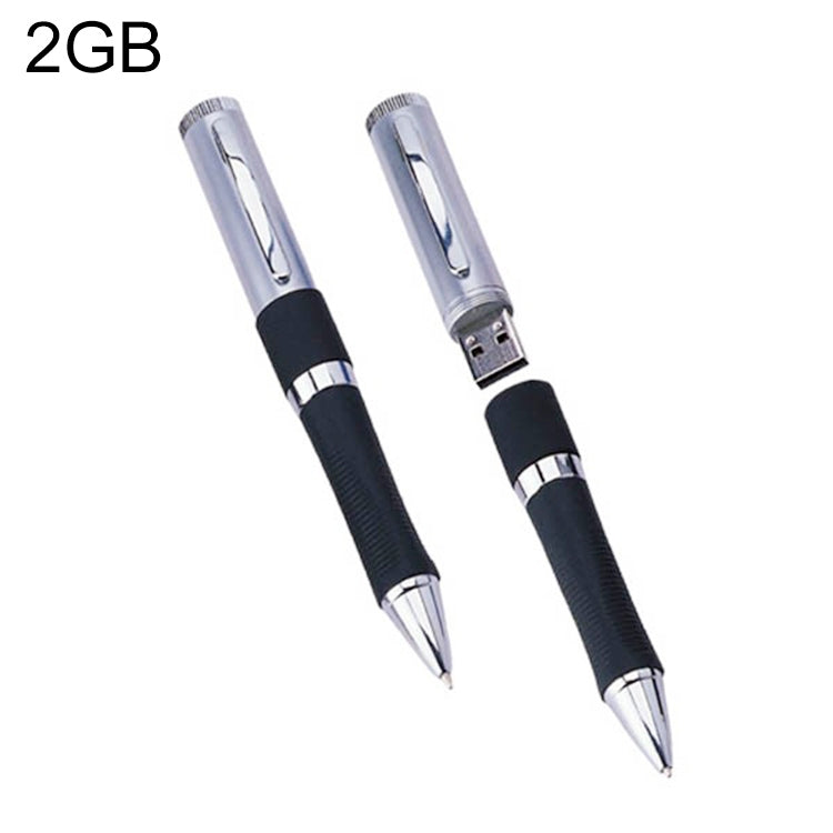 2 in 1 Pen Style USB Flash Disk, Black
