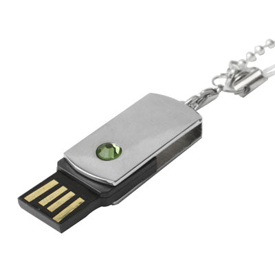 Mini Rotatable Diamond Jewelry USB Flash Disk