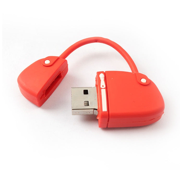 Handbag Style USB Flash Disk, 8GB(Red)(Red)