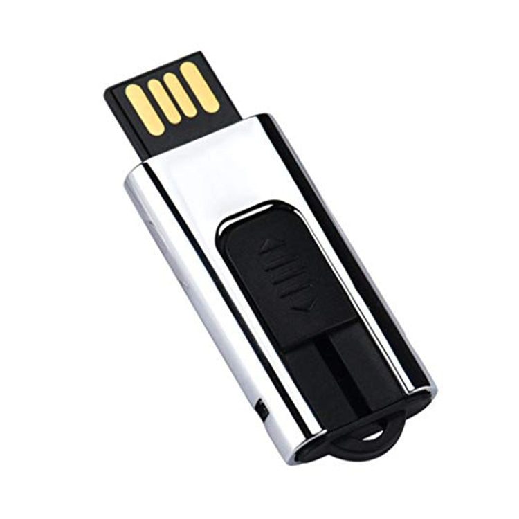 4GB Push-pull Type USB 2.0 Flash Disk (Silver)(Silver)