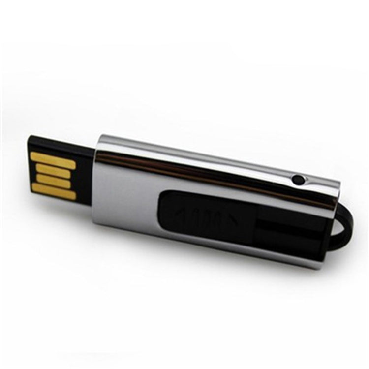 4GB Push-pull Type USB 2.0 Flash Disk (Silver)(Silver)