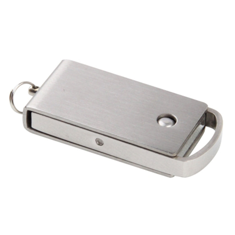 16GB Metal Series Push-pull Style USB 2.0 Flash Disk(Silver)(Silver)