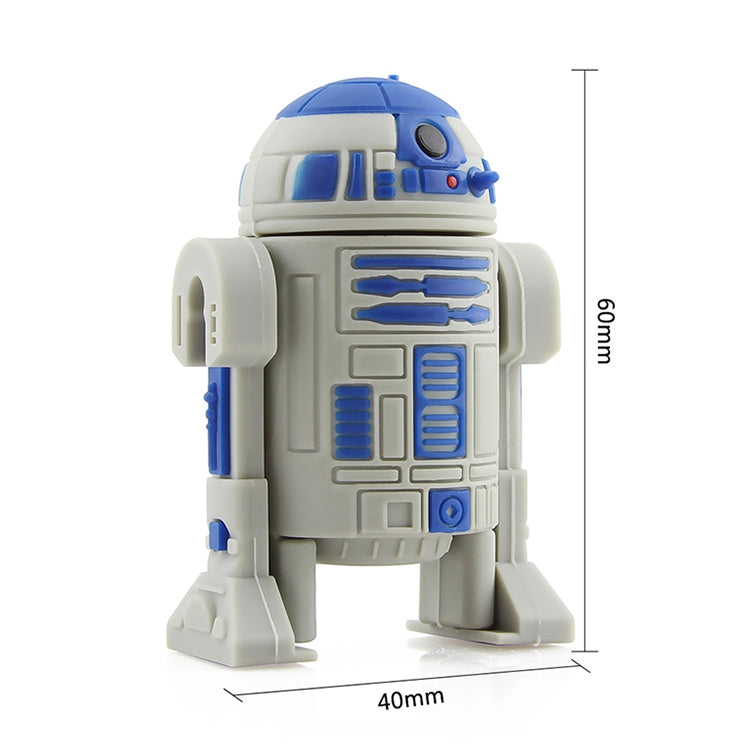 8GB Robot Style USB 2.0 Silicone Material Flash Disk