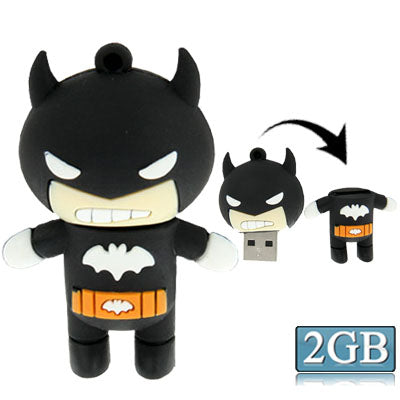 The Avengers Alliance Q version Silicone USB 2.0 Flash disk, Special for All Kinds of Festival Day Gifts, Black