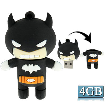 The Avengers Alliance Q version Silicone USB 2.0 Flash disk, Special for All Kinds of Festival Day Gifts, Black