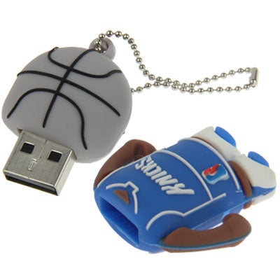 Basketball Silicone USB 2.0 Flash disk, Special for All Kinds of Festival Day Gifts