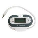 Fm Transmitter with 200 frequency with LCD(Dark Blue)