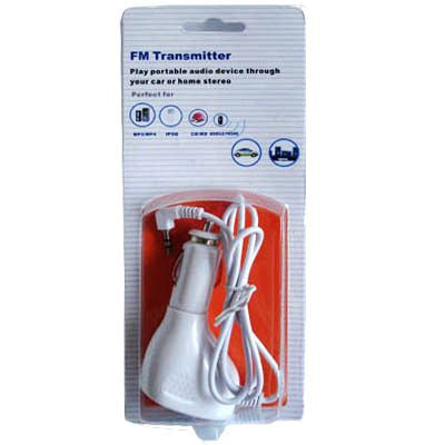 FM Transmitter with all frequency(White)
