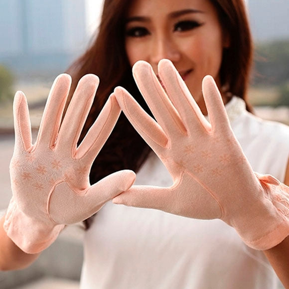 Fashionable Ultraviolet-proof Lace Gloves for Women