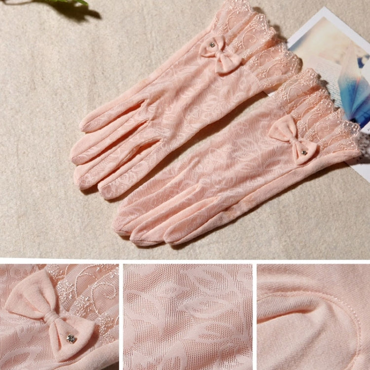Fashionable Ultraviolet-proof Lace Gloves for Women
