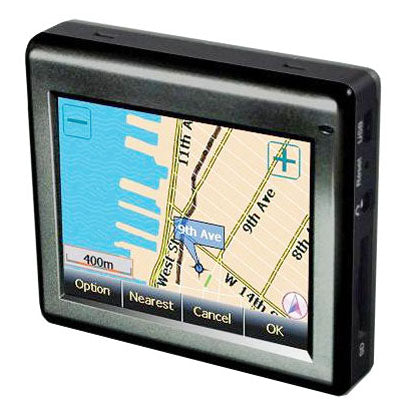 3.5 inch TFT Touch Screen Car GPS Navigator(Black)