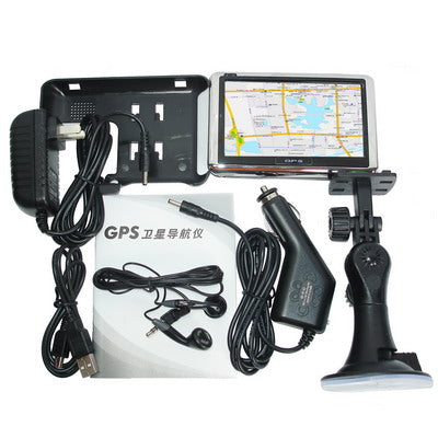 4.3 inch Touch-screen LCD Widescreen GPS Navigator Support SD, MMC Card, Built-in speaker  , With 1GB SD Card and Map