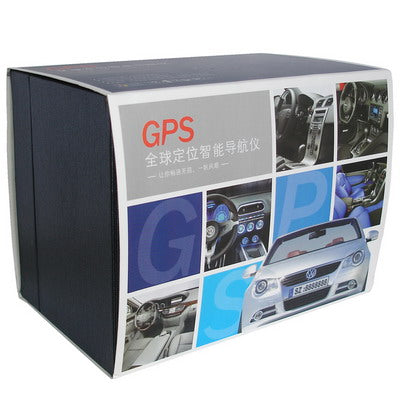 4.3 inch Touch-screen LCD Widescreen GPS Navigator Support SD, MMC Card, Built-in speaker  , With 1GB SD Card and Map