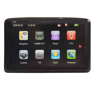 5.0 inch TFT Touch-screen Car GPS Navigator Support TF Card, Built-in speaker , With 2GB TF Card and Map(Black)