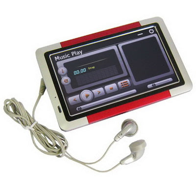 5.0 inch TFT Touch-screen Car GPS Navigator Support SD Card, Bluetooth, FM Transmitter, Built-in speaker, AV in port With Map(Baby Blue)