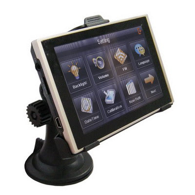 GPS + ISDB-T for Japan / Chile / Brazil, 5.0 inch TFT Touch Screen TV Function Car GPS Navigator Support TF Card, Built-in speaker, With Map(Black)