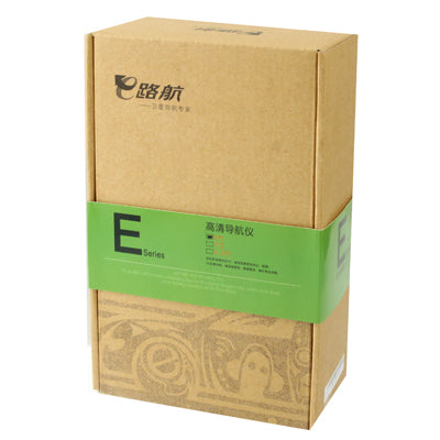 E500+ Black, 5.0 inch  TFT Touch Screen Car GPS Navigator, Support in TF Card Slots, FM Transmitter with 8GB Memory and Map