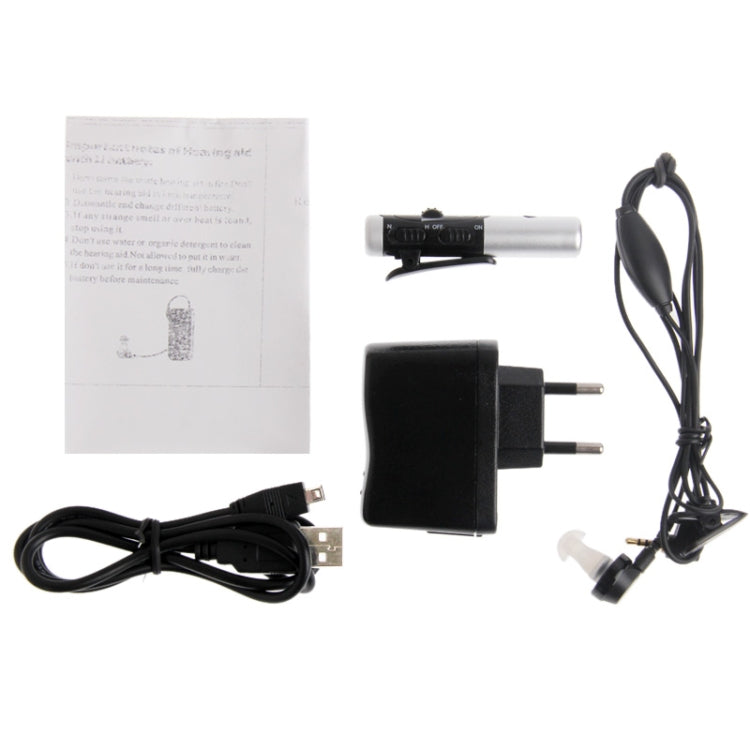 Axon Rechargeable Hearing Aid Sound Amplifier, Support Volume Control (A-60)