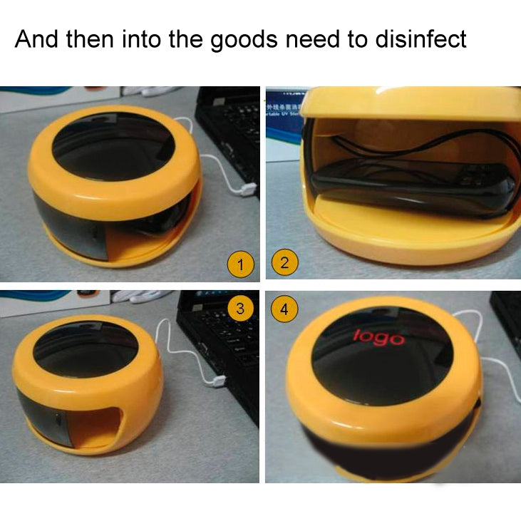 Mini UV Sterilizer with USB Cable for iPhone / Keys / Spoons / Small Product, KD-X-01(Blue)