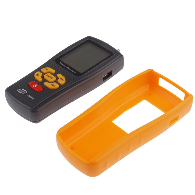 BENETECH GM511 LCD Display Pressure Manometer(Yellow)