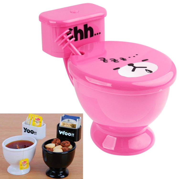 Best Gifts 300ML Funny Cute Toilet Cup with Spoon Novelty Plastic Mug