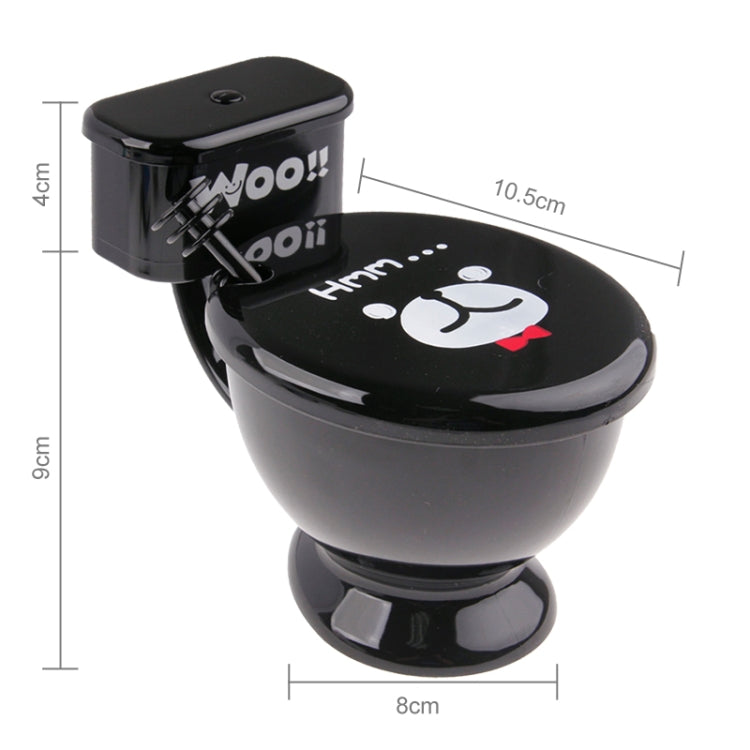 Best Gifts 300ML Funny Cute Toilet Cup with Spoon Novelty Plastic Mug