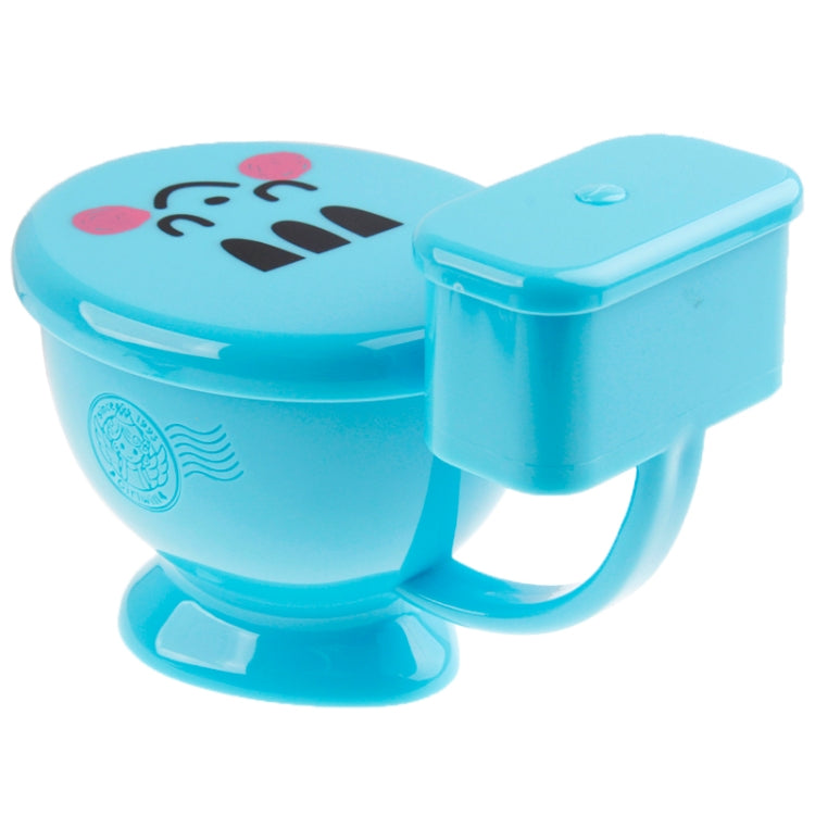 Best Gifts 300ML Funny Cute Toilet Cup with Spoon Novelty Plastic Mug