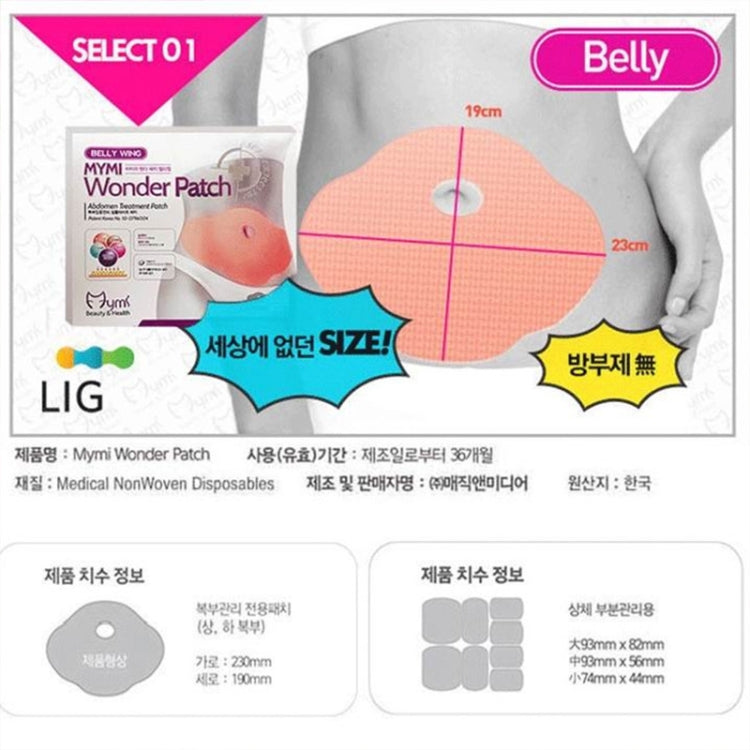 5 PCS Belly Fat Burning Patch