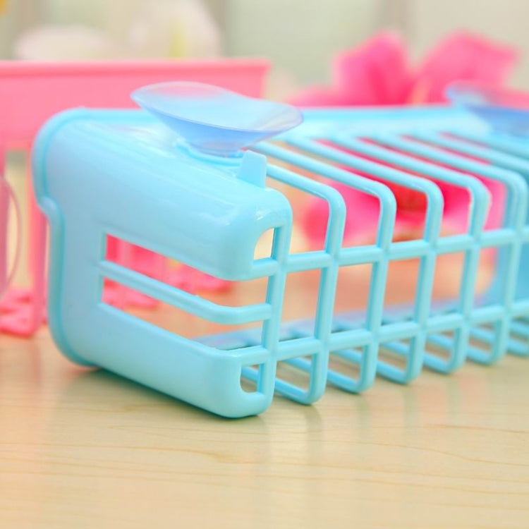 Removable Sink Sucker Storage Basket(Green)