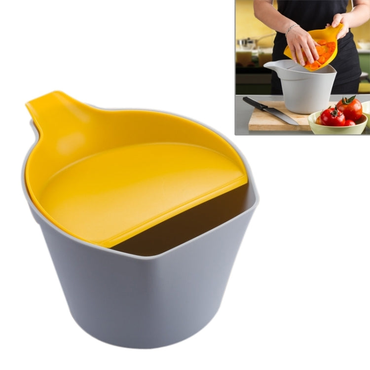 Multifunction Storage Barrel PP Fruit & Vegetable Organizer Sundries Bucket (Random Color Delivery)