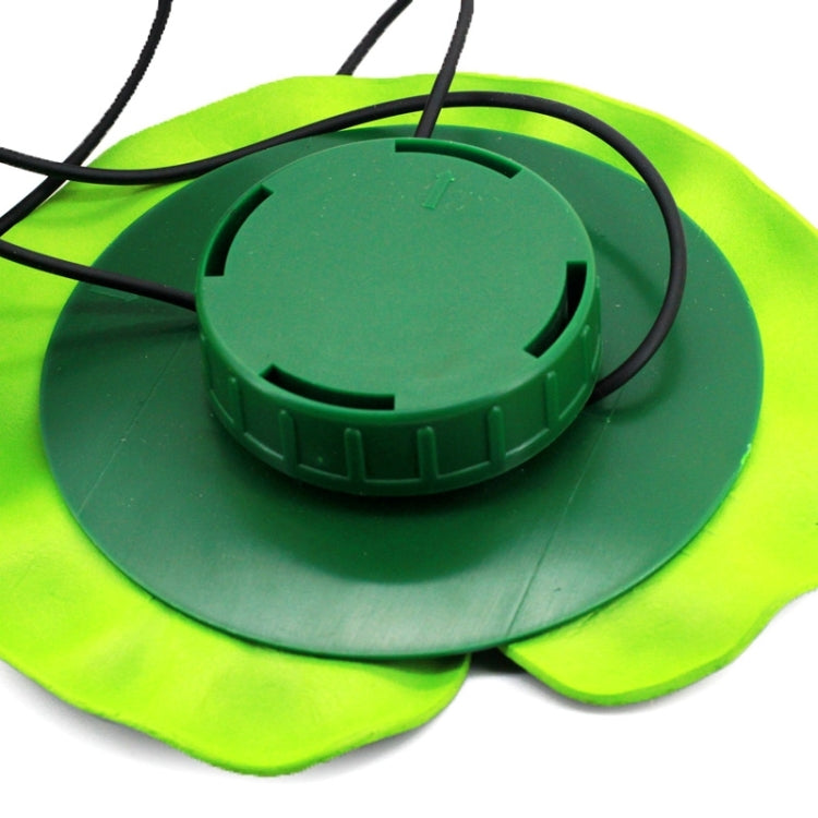 Solar Power Floating Waterproof Lotus Flower Lamp Light with Solar Panel, 1 Solar Panel with 3 Lotus Flower Lamps