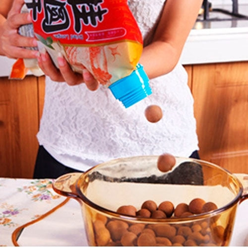 Food Grade ABS Sealing Discharging Mouth for Food Storage (Random Color Delivery)