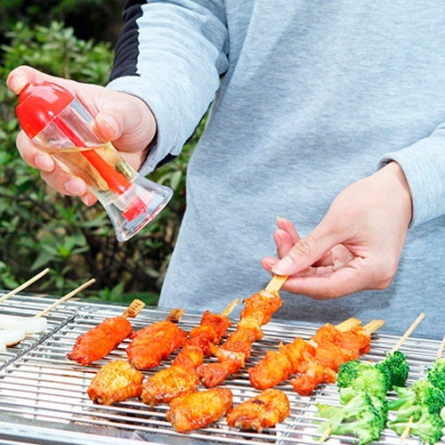 Multifunctional Sauce Spray Bottle Spice Spray Pot Vinegar / Oil Jar Condiment Bottle (Random Color Delivery)