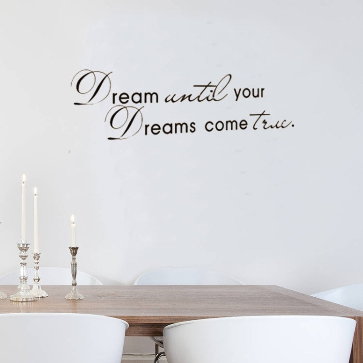 Wall Decor Phrase Removable Wall Stickers, Size: 100cm x 29cm