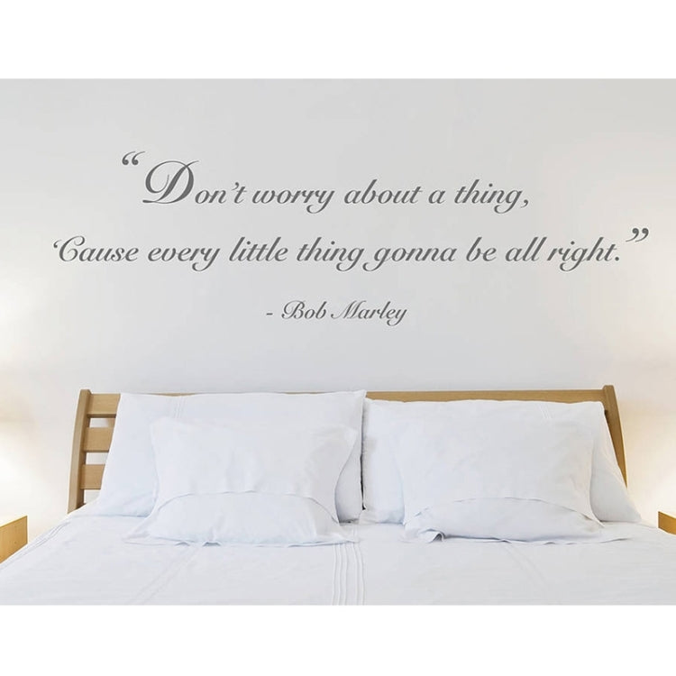 Wall Decor Proverb Removable Wall Stickers, Size: 20cm x 100cm