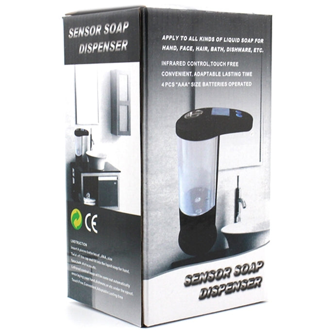 280ml Infrared Automatic Shampoo and Soap Shower Dispenser With Display Screen