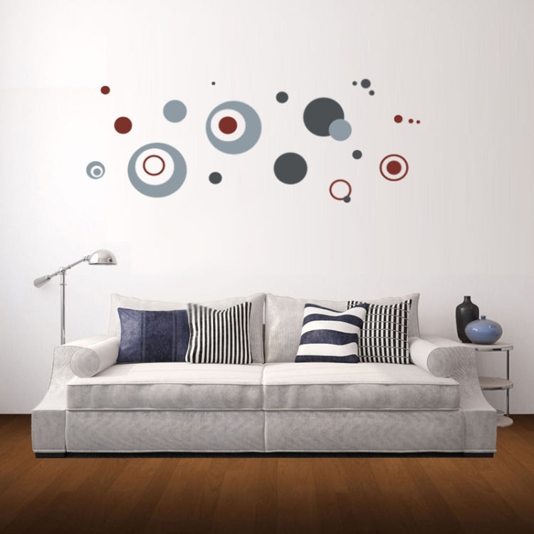 Home Decor Dot Pattern Removable Wall Stickers, DIY Free Combination, Size: 50cm x 70cm