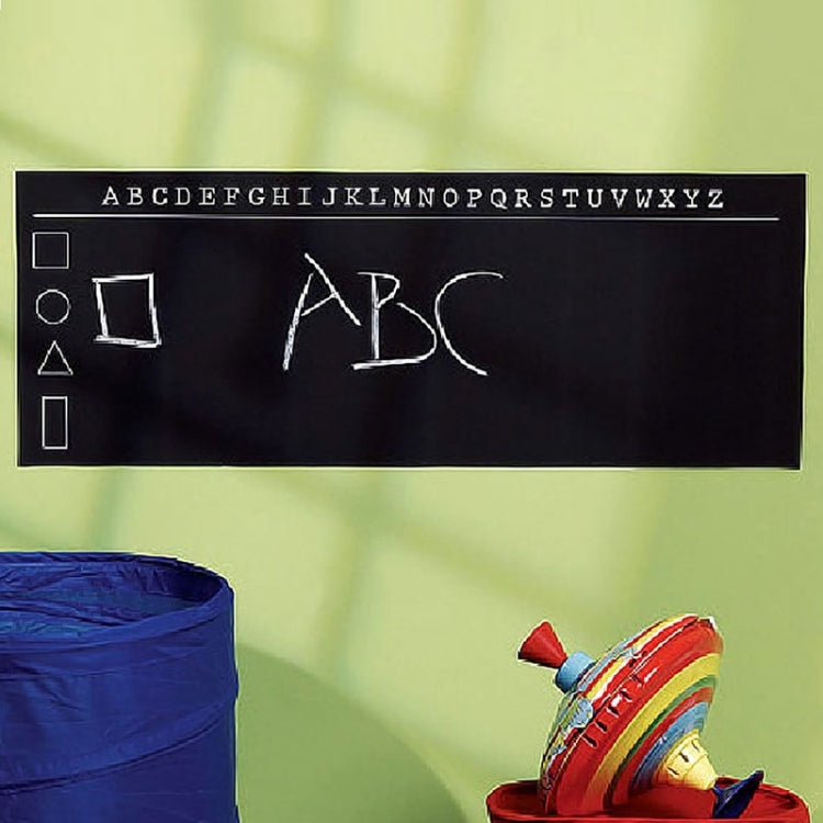 Wall Decor Simple blackboard Removable Stickers, DIY Free Combination, S Size: 60cm x 100cm