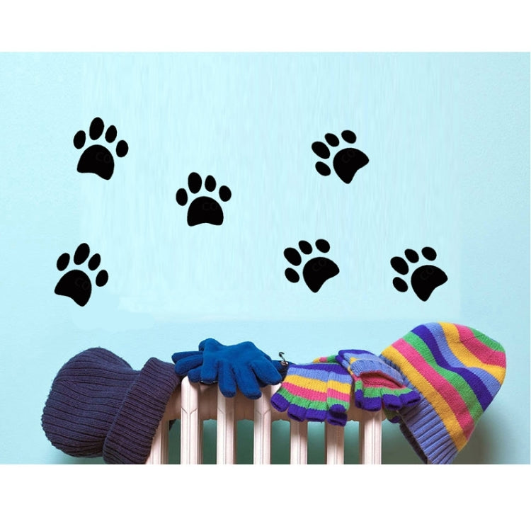5 PCS Wall Decor Small Footprints Removable Stickers, DIY Free Combination, Size: 10cm x 10cm