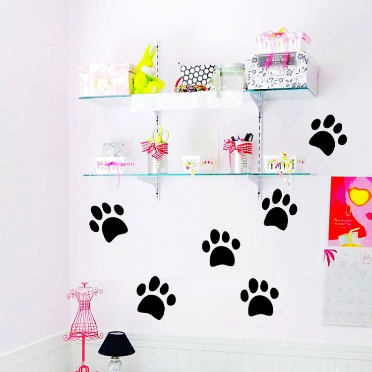 5 PCS Wall Decor Small Footprints Removable Stickers, DIY Free Combination, Size: 10cm x 10cm