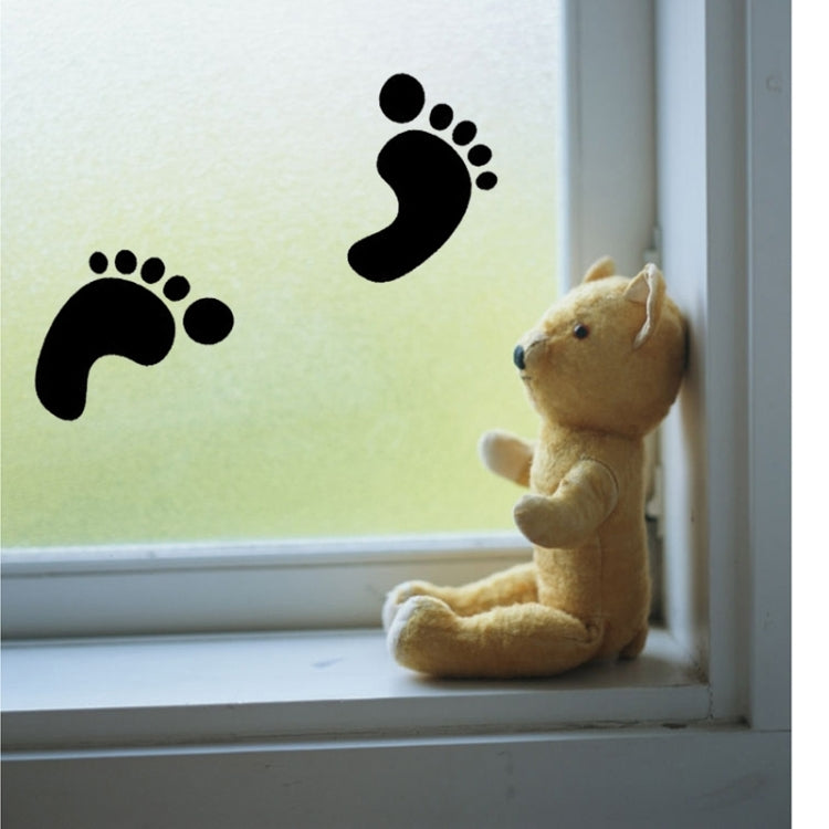 Wall Decor Footprints Removable Stickers, DIY Free Combination, Size: 30cm x 18cm