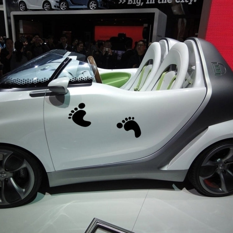 Wall Decor Footprints Removable Stickers, DIY Free Combination, Size: 30cm x 18cm